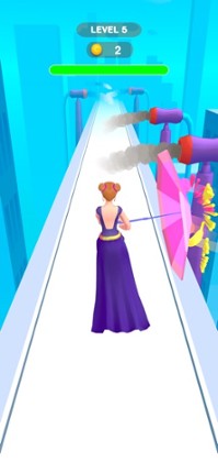 Girl With Umbrella Image