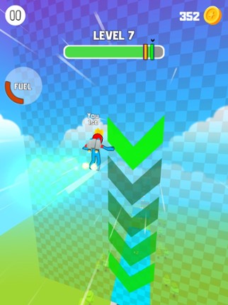 Jetpack Racing 3D : Rocket Fun screenshot
