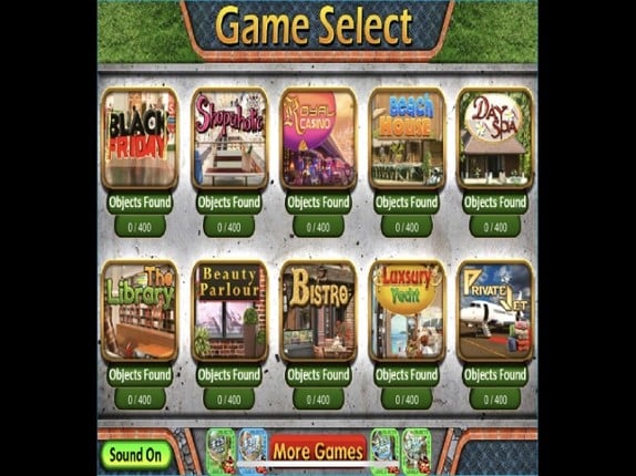 Pack 6 - 10 in 1 Hidden Object screenshot