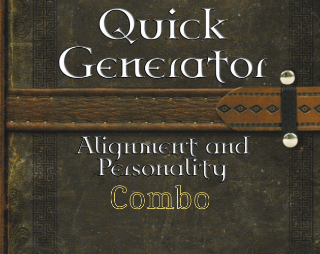 Games like QG Alignment & Personality [combo]