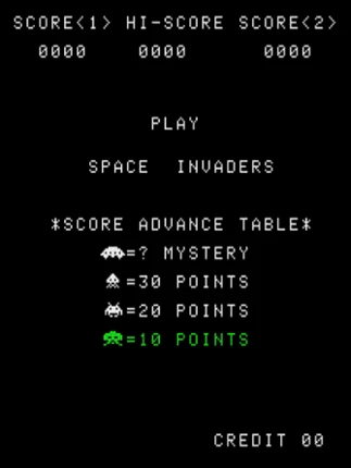 Space Invaders screenshot