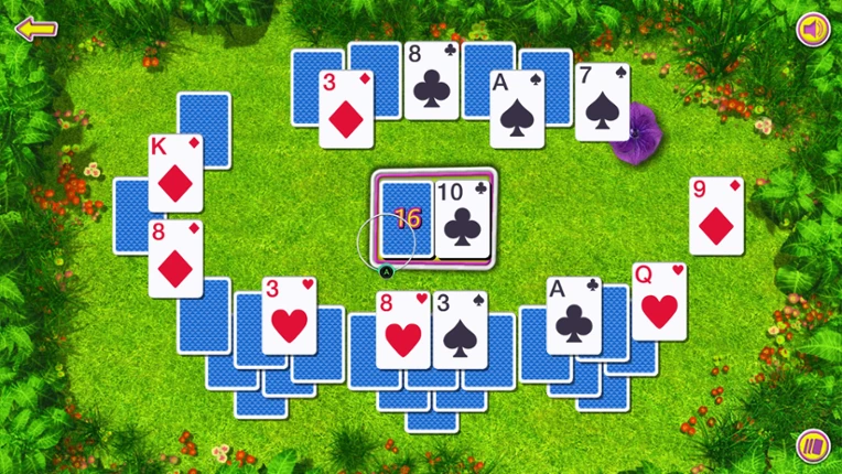 Summer Tri-Peaks Solitaire Image