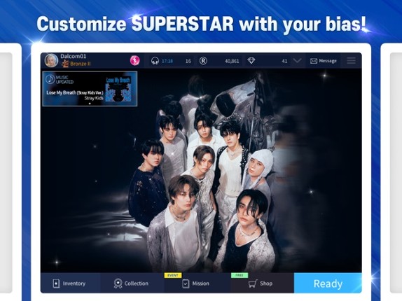 SUPERSTAR JYPNATION screenshot