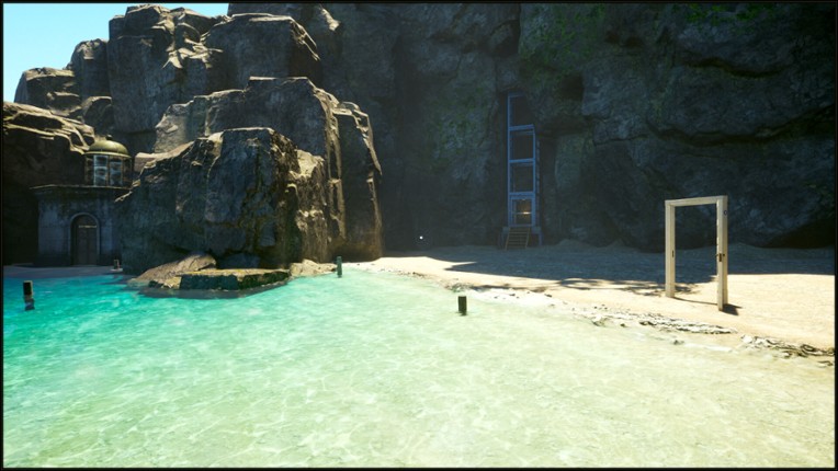 The Clock the Queen and the Door on the Beach screenshot