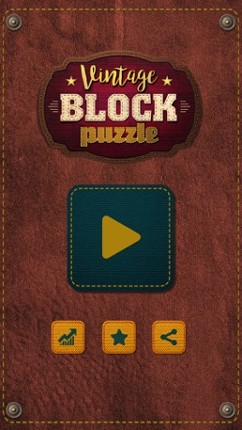 Vintage Block Puzzle Game screenshot