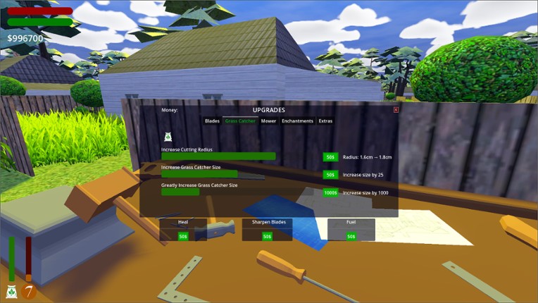 A Game About Mowing Your Lawn screenshot