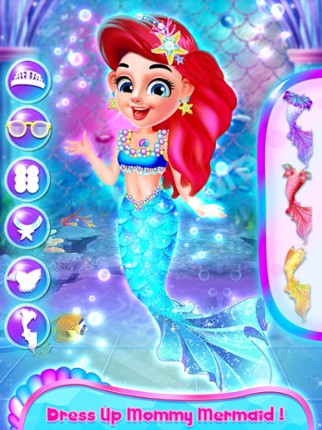 Baby Mermaid Princess Dress up screenshot