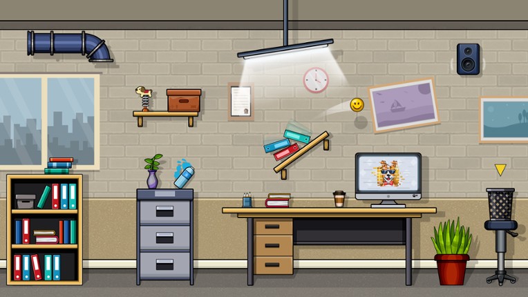 Ball at Work: The Ultimate Speedrun Platformer! screenshot