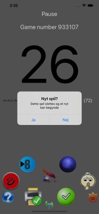BINGO game screenshot