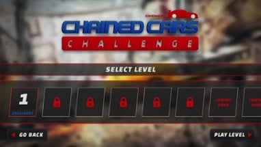 Chained Cars Drag Challenge 3D Image