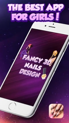 Fancy 3D Nails Design – The Best DIY Manicure Game for Girl's Beauty Makeover screenshot
