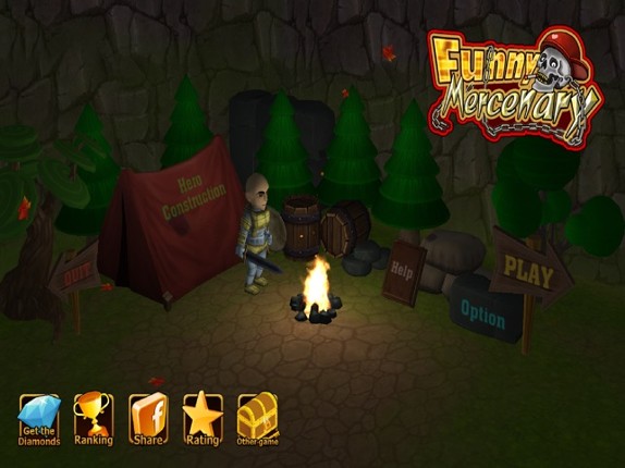 Funny Mercenary - MOBA GAME screenshot