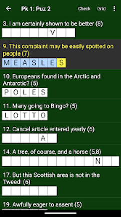 BestForPuz Cryptic Crossword screenshot