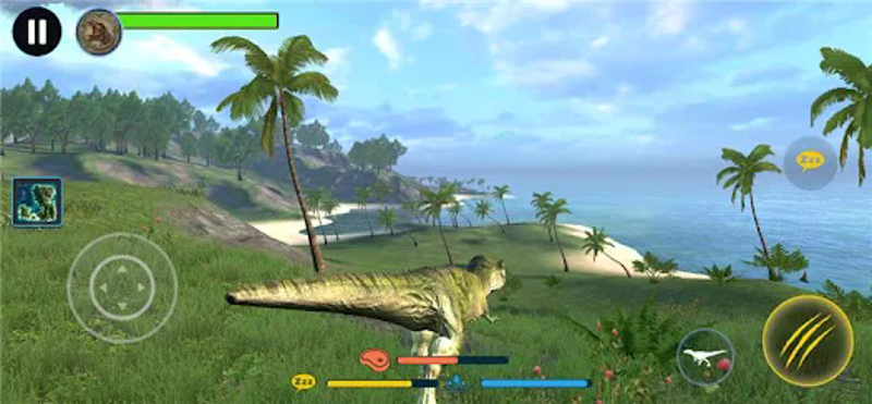 Jurassic Clash Primal Dino Sim screenshot