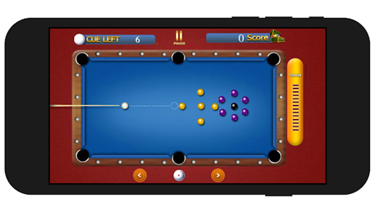 Pool Table Game screenshot