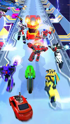 Robot Run Transforming Race screenshot