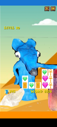 Bloo rat: Egypt treasure_ puzzle match Image
