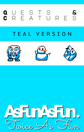 Quests & Creatures | Teal Version Image