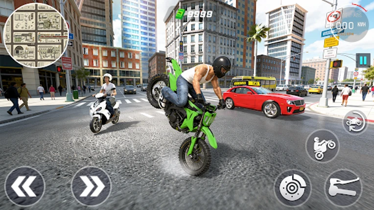 Bike Wheelie: Super Parkour Image