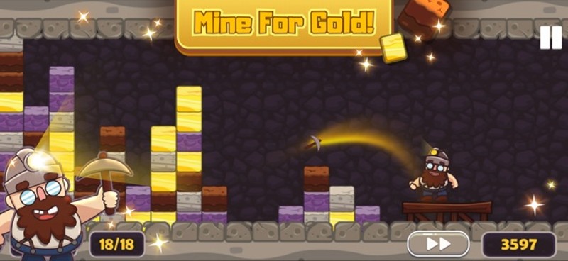 Gold Mine - Match 3 screenshot