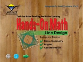 Hands-On Math Line Design Image