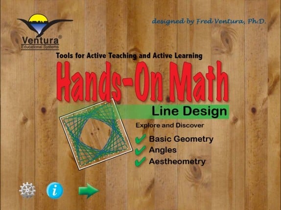 Hands-On Math Line Design Image