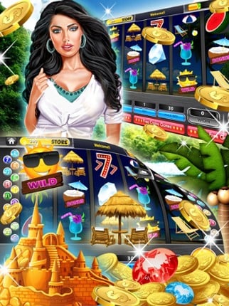 Paradise Mania™ Slots: 5-Reel Spin Ember-s Jackpot Image