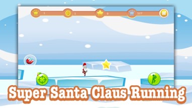 Super Santa Claus Running Image