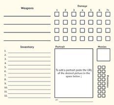 Troika! - Online Character Sheet Image