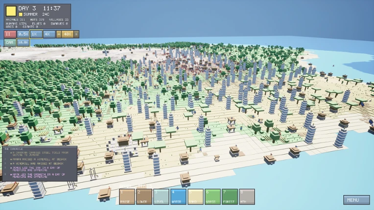 VOXEL ISLE SIMULATOR screenshot