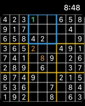 WatchSudoku screenshot