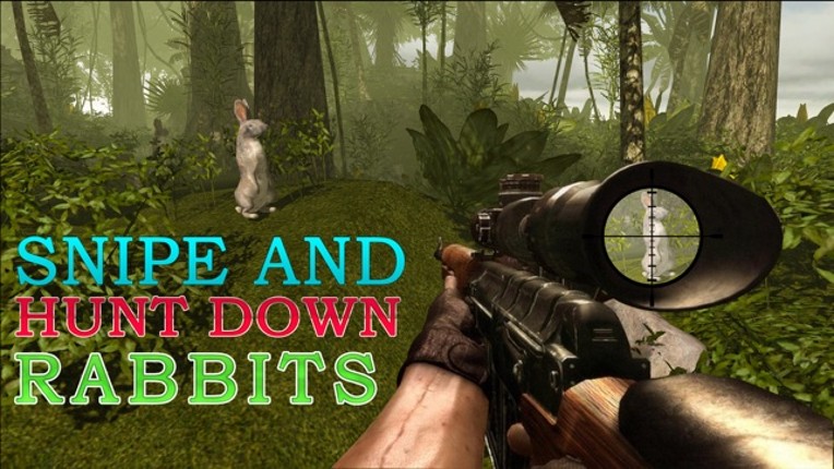 Wild Rabbit Hunter Simulator – Shoot jungle animals in this sniper simulation game screenshot