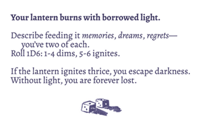 Your Lantern Burns With Borrowed Light Image