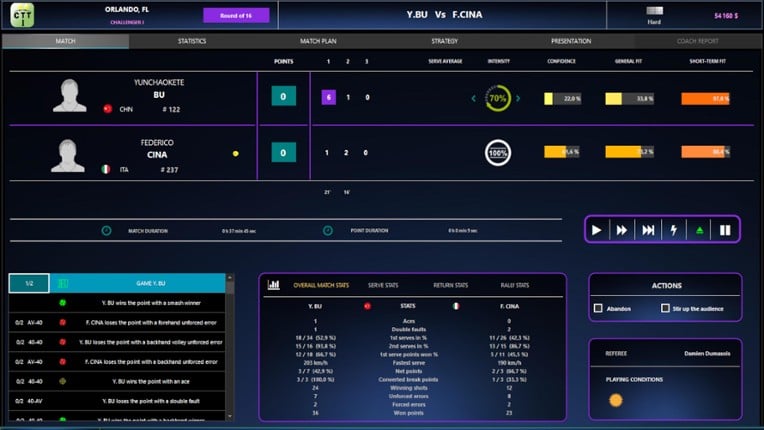 Absolute Tennis Manager 2 screenshot