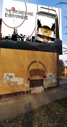 Augmented Reality in Urban Space - Example Image