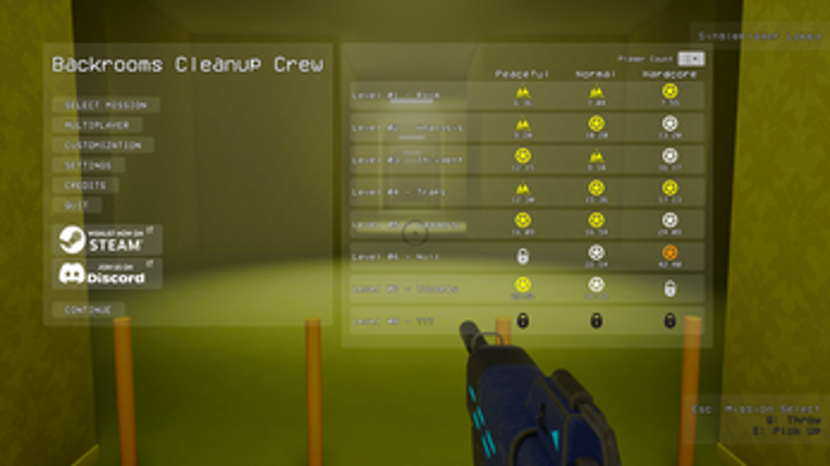 Backrooms Cleanup Crew screenshot