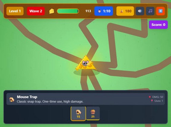 Cheese Defense screenshot