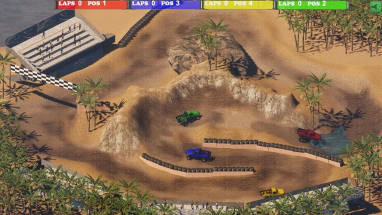 Compact Racing: Dirty Trucks 4x4 screenshot