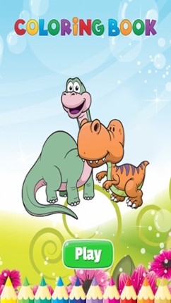 Dinosaur Coloring Book - Dino Paint for Kids Image