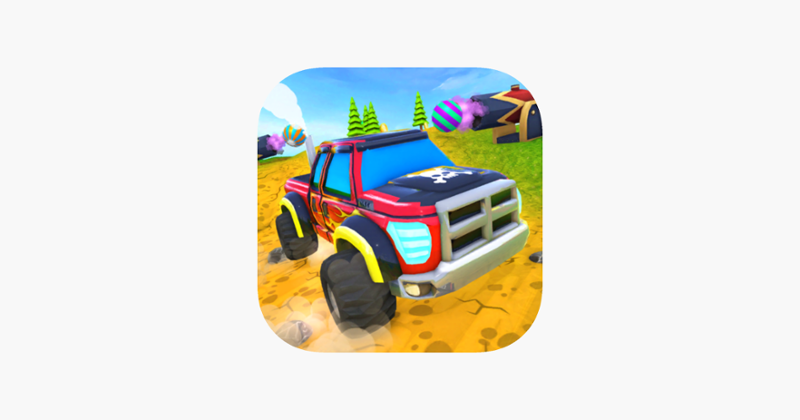 Dirt Track Monster Truck Game Cover