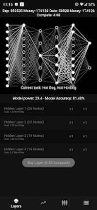 Perceptron - An Idle Game screenshot