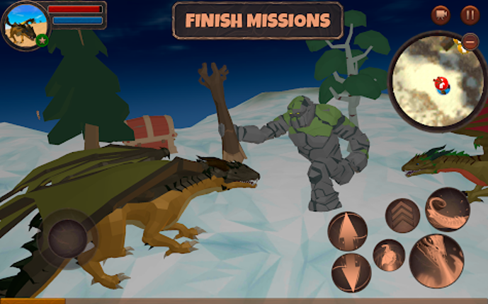 Dragon Simulator 3D screenshot