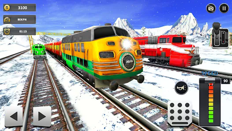 Railway Train Simulator Games screenshot