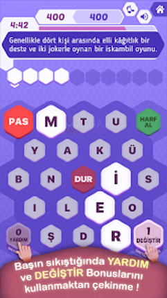 Kelime Bulmaca Oyunu - tv2 screenshot