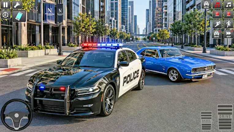 police Simulator: police car screenshot