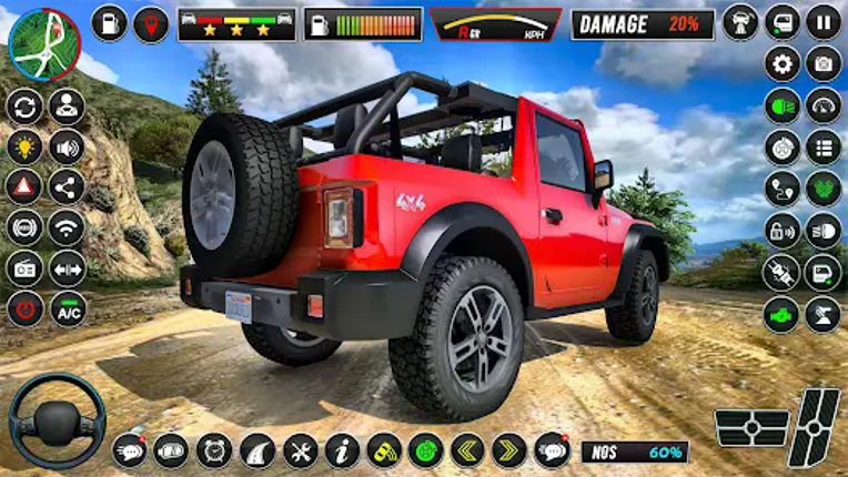Offroad Jeep Driving:Jeep Game screenshot