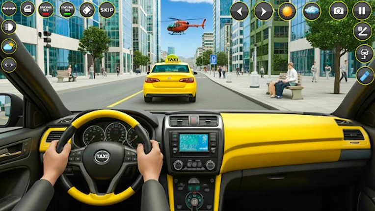 Taxi Car Driving: Taxi Games screenshot