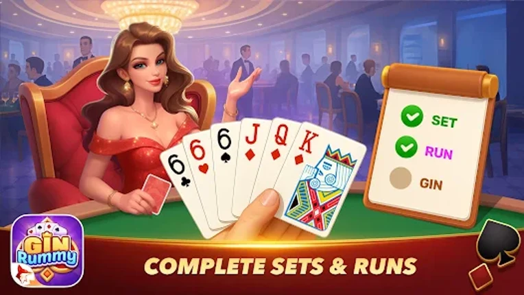 Gin Rummy ZingPlay screenshot