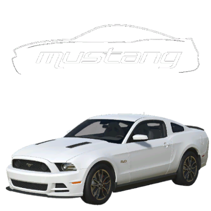 2013-14 Ford Mustang (IC & Passenger) Game Cover