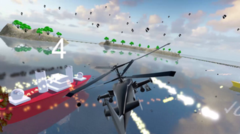 Ka-50 "Black Shark" Sea battle screenshot